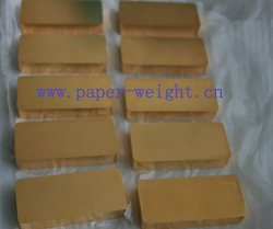 Tungsten Gold Plated Bar Picture